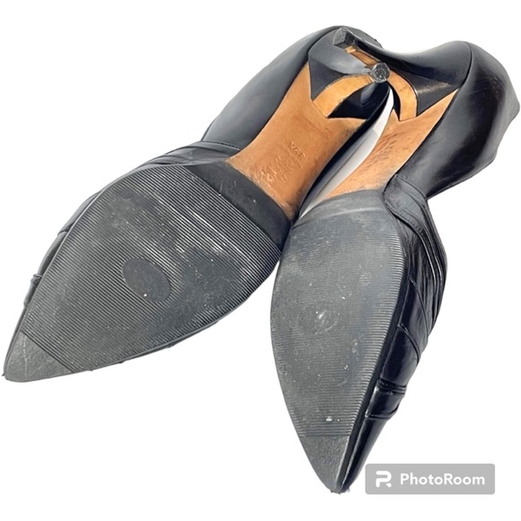 JIMMY CHOO Women's Black Heels Size 8.5 - Picture 5 of 6